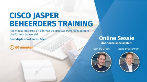 Cisco Jasper Beheerders Training no button