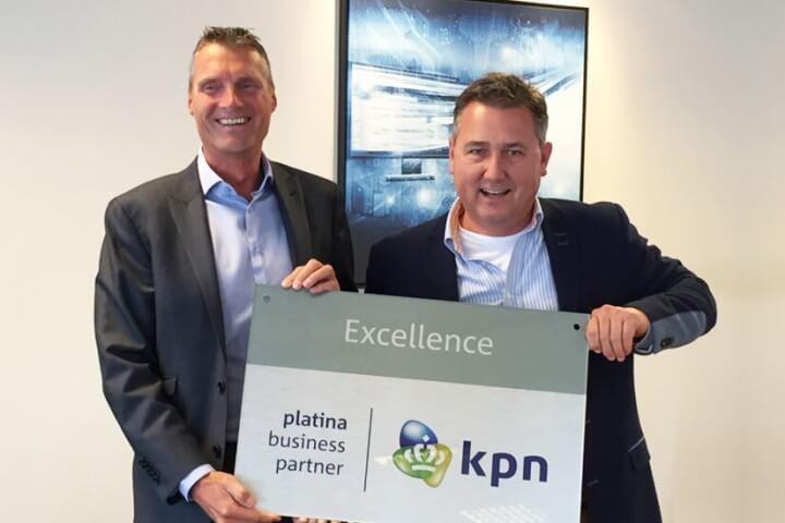 VTM Groep is Excellence Platina Business Partner KPN
